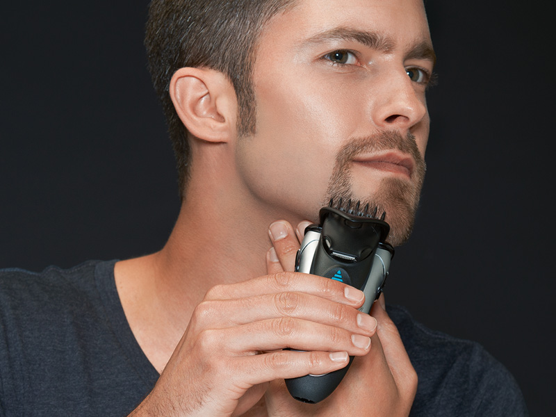 Trimmen met de Braun multi groomer