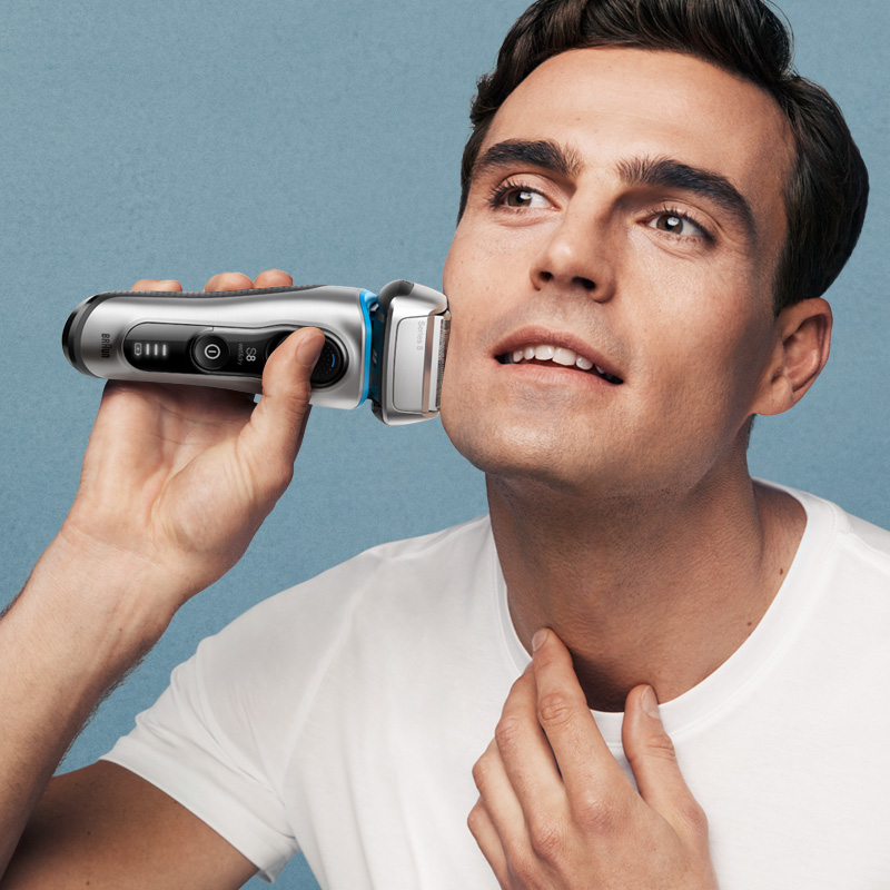 Bereid je gezicht voor op de scheerbeurt met Braun scheerapparaten