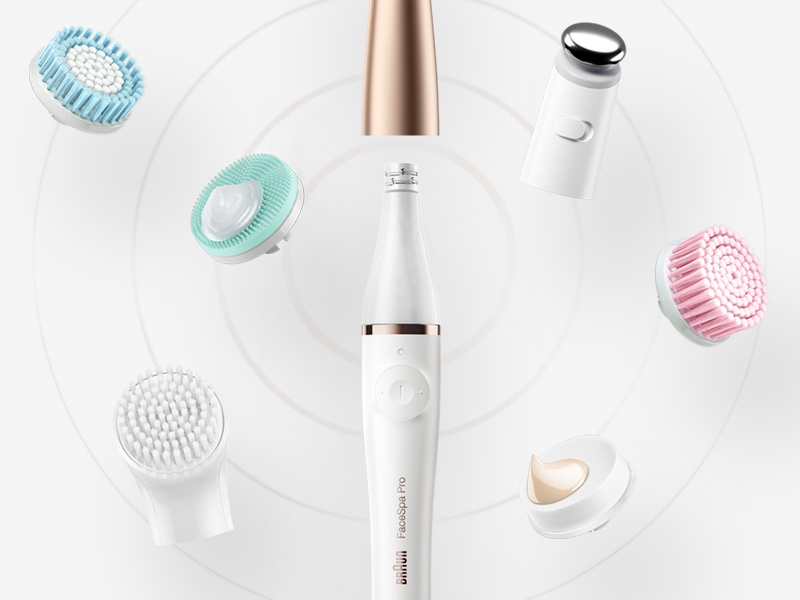 Braun FaceSpa - een ideale reisgenoot voor een perfecte teint.