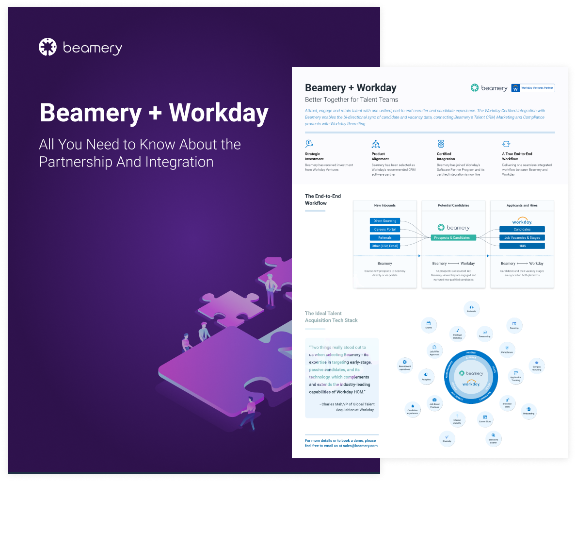Beamery + Workday Better Together for Talent Teams image