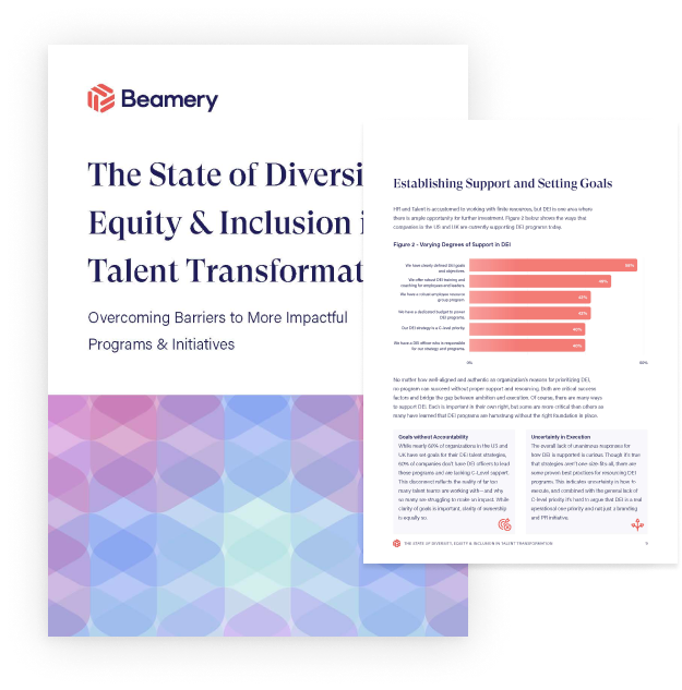 The State of Diversity, Equity & Inclusion in Talent Transformation