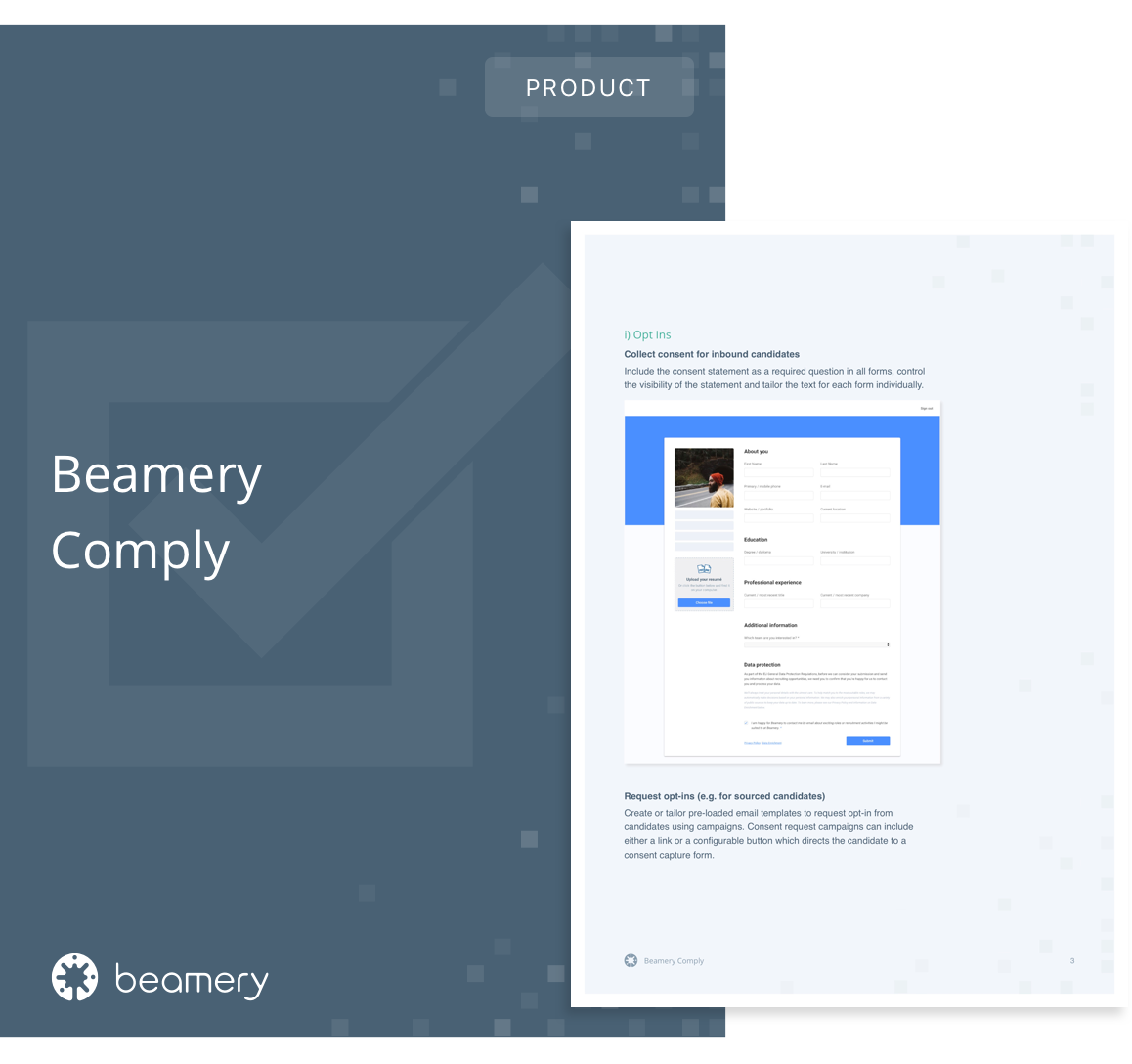 Beamery Comply Overview image