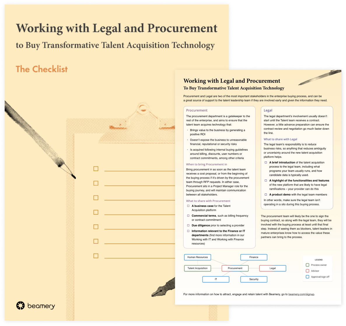 Working with Legal and Procurement to Buy Transformative Talent Acquisition Technology