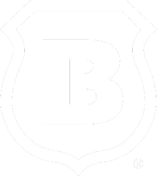 Brinks Home shield logo white