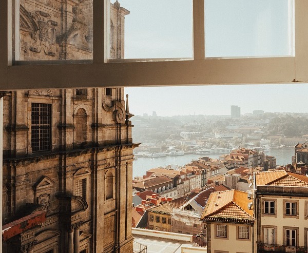 Porto view out of the window