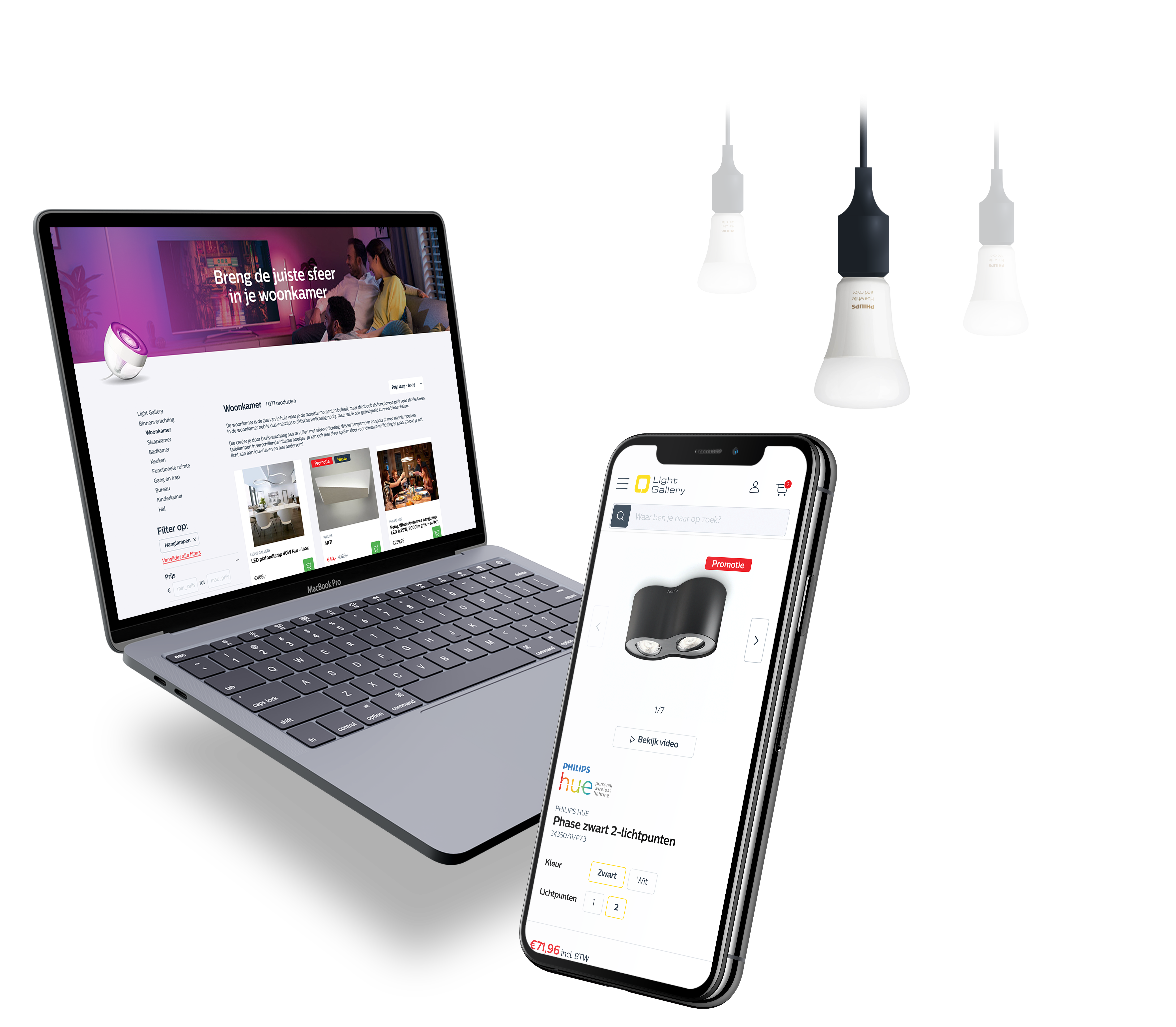Webdesign Light Gallery