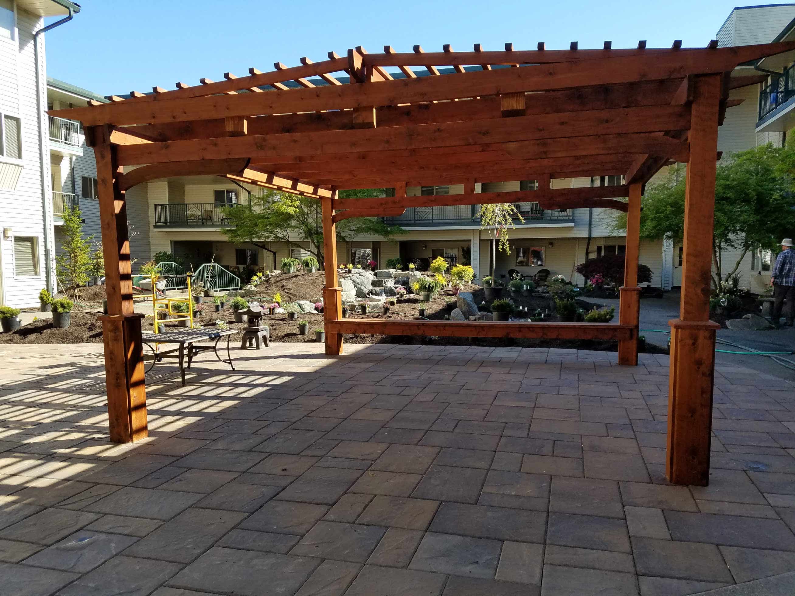 Arbor-and-Pavers Hardscapes Andreatta-Waterscapes Medford-Oregon