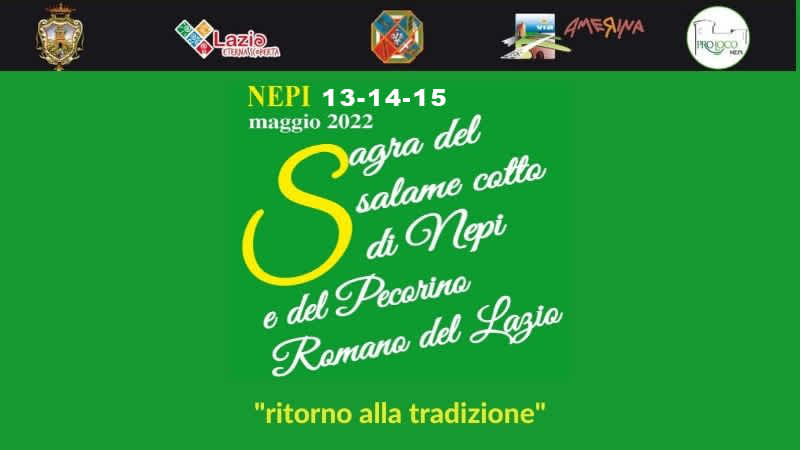 Sagra del Salame Cotto di Nepi e del Pecorino Romano del Lazio 2022