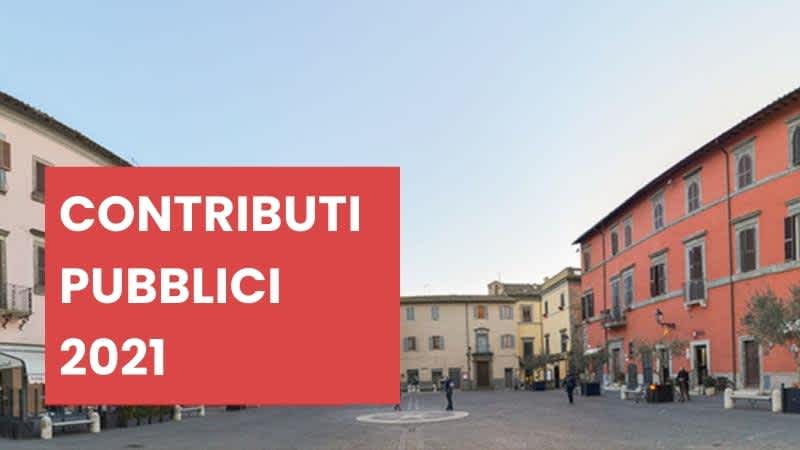 Contributi Pubblici 2021