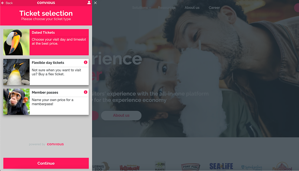 Convious checkout demo