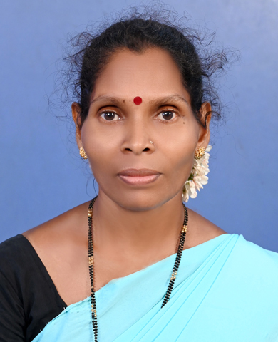 9) Mrs.Sunitha, Sweeper