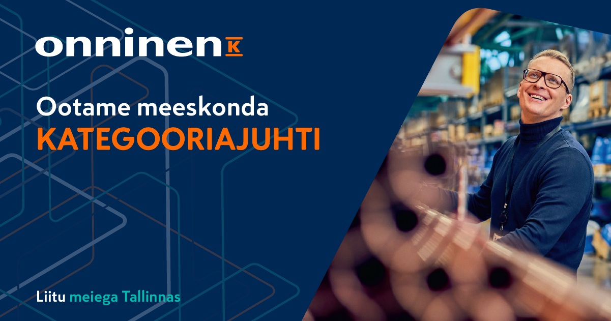 pilt: Kategooriajuht töökuulutus 2026