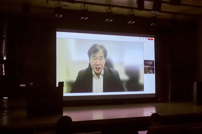 先端科学技術研究科長・廣田 俊先生より開会の挨拶