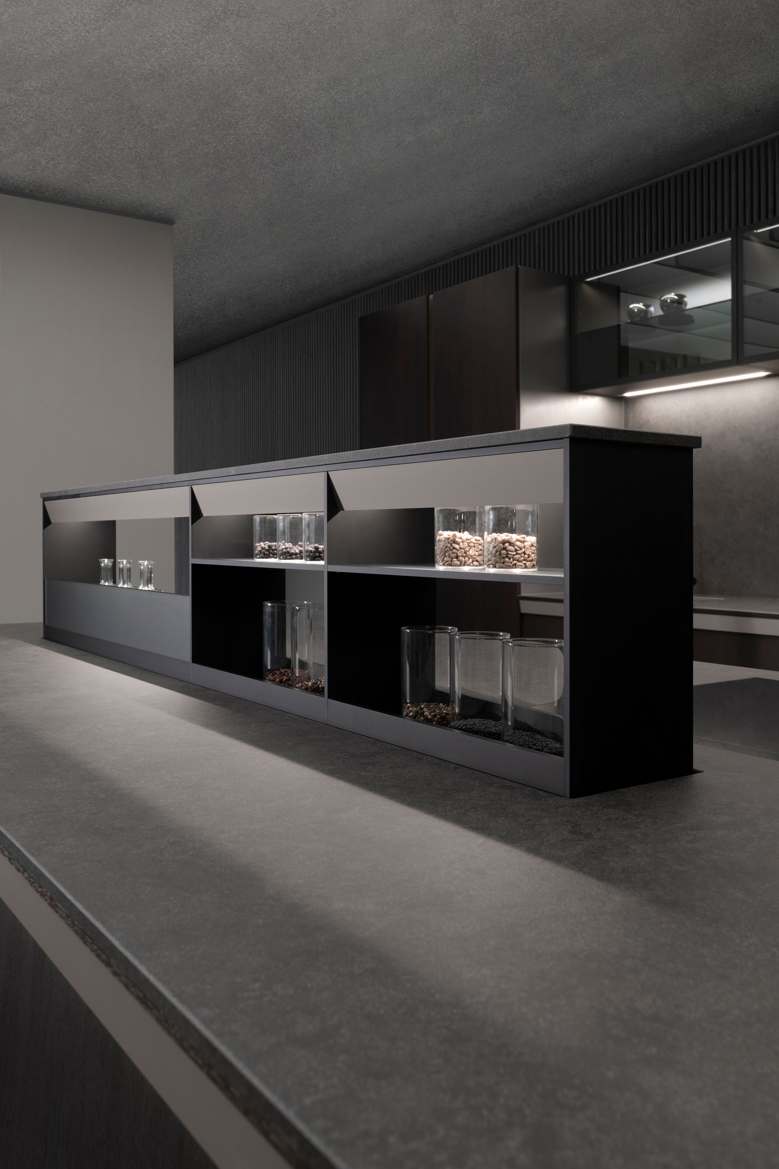 High-Poggenpohl in-house fair 2025 ALVOLO Lifting Shelf System (2)