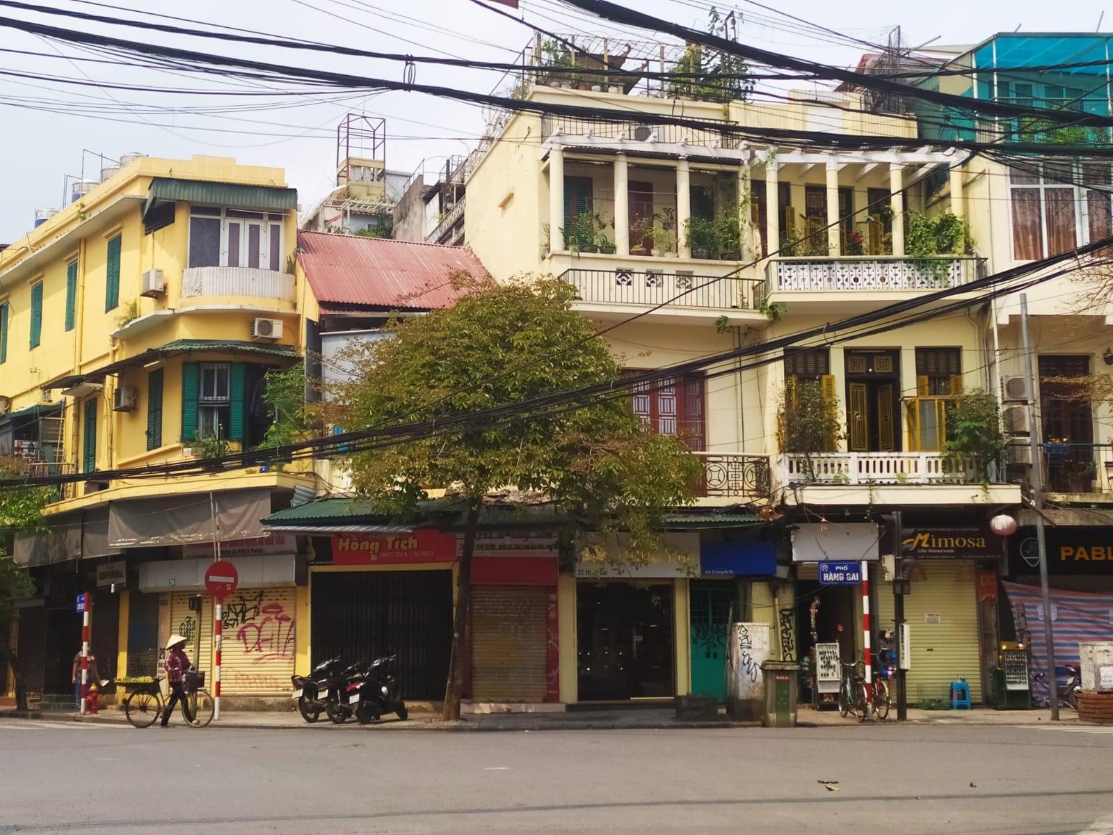 Leere-Straßen-Hanoi-Corona-Unplanned