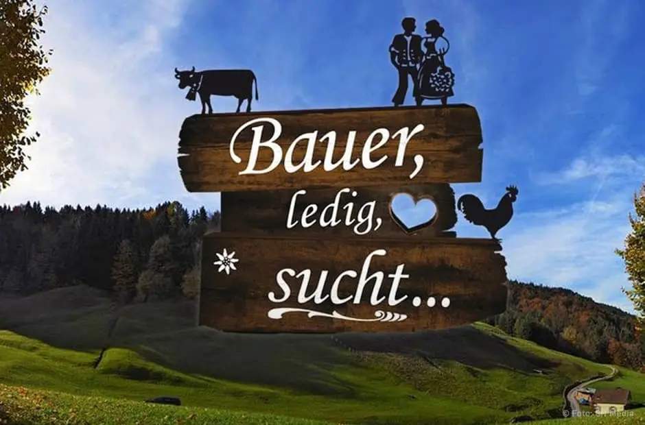 Bauer, ledig, sucht 3+ Logo