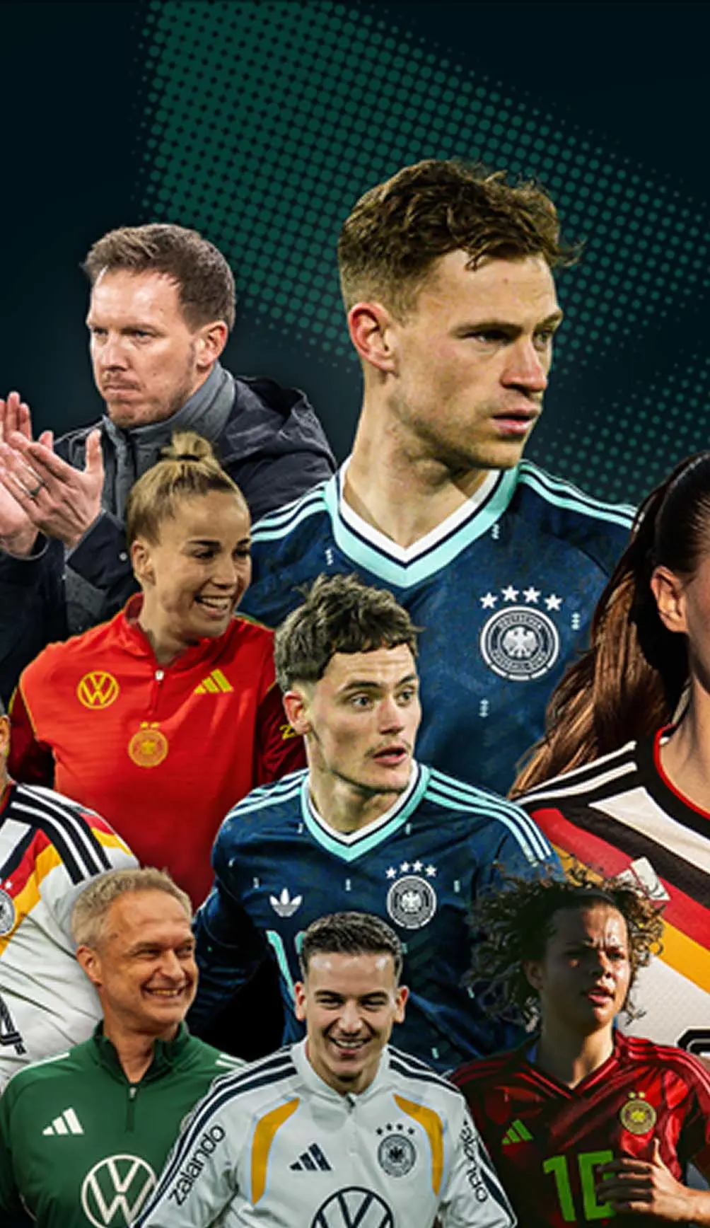 DFB.TV ist der offizielle Sender des Deutschen Fußball-Bundes und zeigt Live-Übertragungen aus verschiedenen Spielklassen und Wettbewerben im Männer-, Frauen- und Nachwuchsfußball. Zudem begleitet DFB.TV die deutsche Nationalmannschaft mit exklusiven Einblicken hinter die Kulissen - von Trainingseinheiten bis zu Interviews und Pressekonferenzen