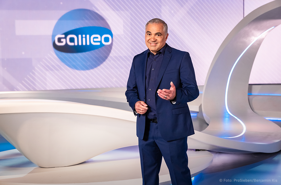 Galileo: Moderator Aiman Abdallah im Studio 