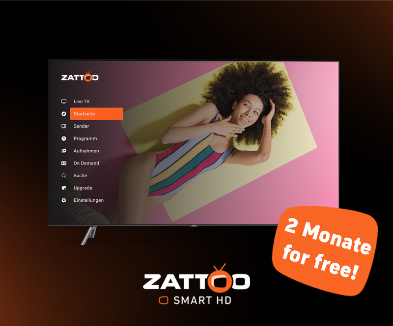 Unidays x Zattoo Streaming: Fernsehen mit Topmodel