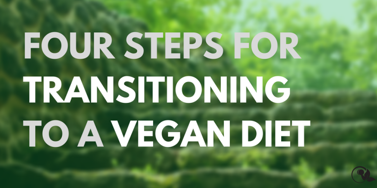 Four steps for transitioning to a vegan diet