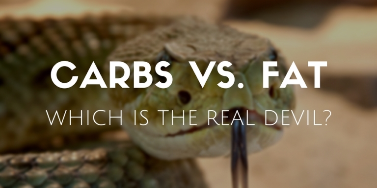 Carbs vs. fat – which is the real devil?