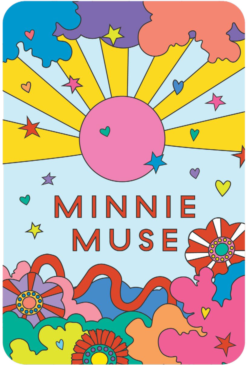  Minnie Muse , Library Card, Front 