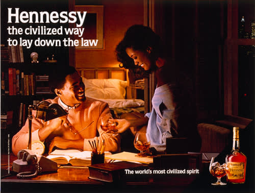  Jeff Koons, Hennessy, The Civilized Way to Lay Down the Law, 1986 