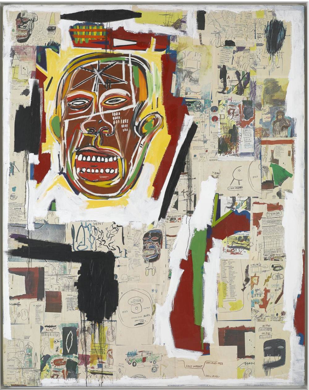 Jean-Michel Basquiat, King of the Zulus, 1984 