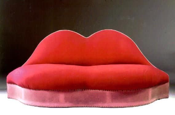 Salvador dali  the mae west lips sofa  1937