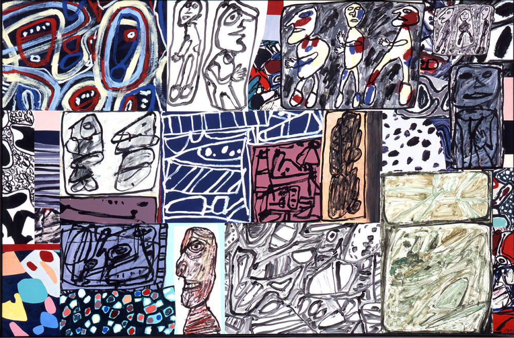  Jean Dubuffet, Site aux Disjonctions, 1977 