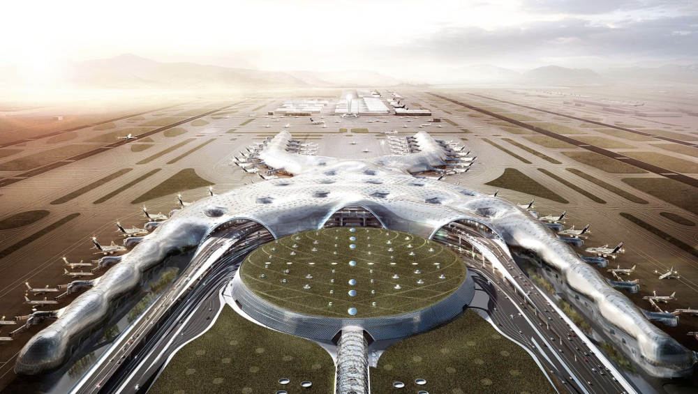  Norman Foster, Mexico City International Airport 