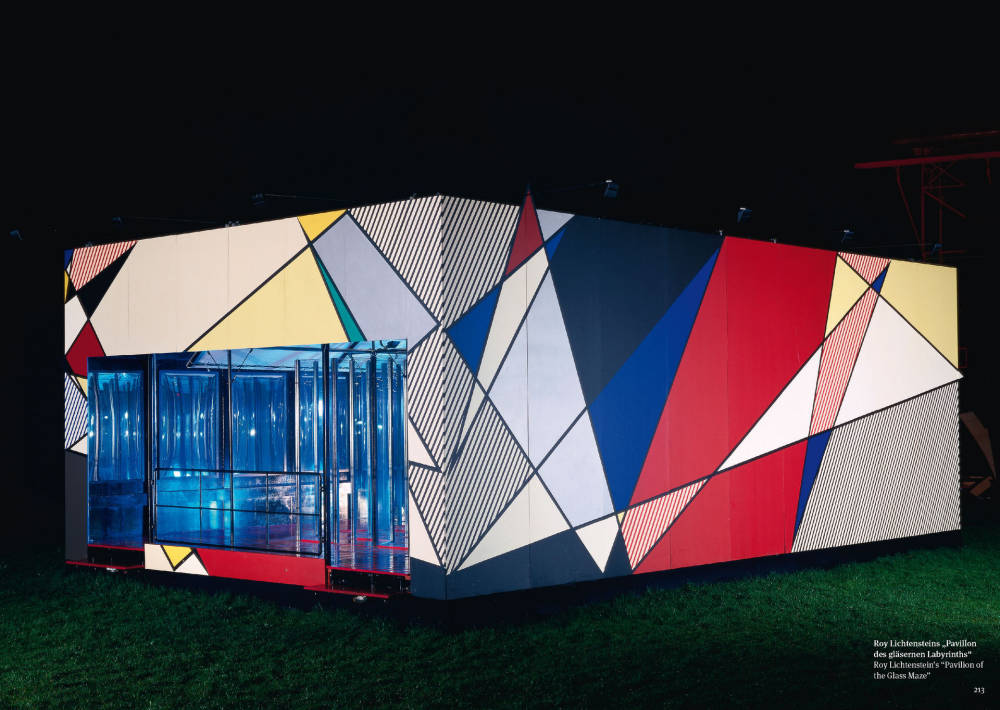  Roy Lichtenstein, "Pavilion of the Glass Maze" 