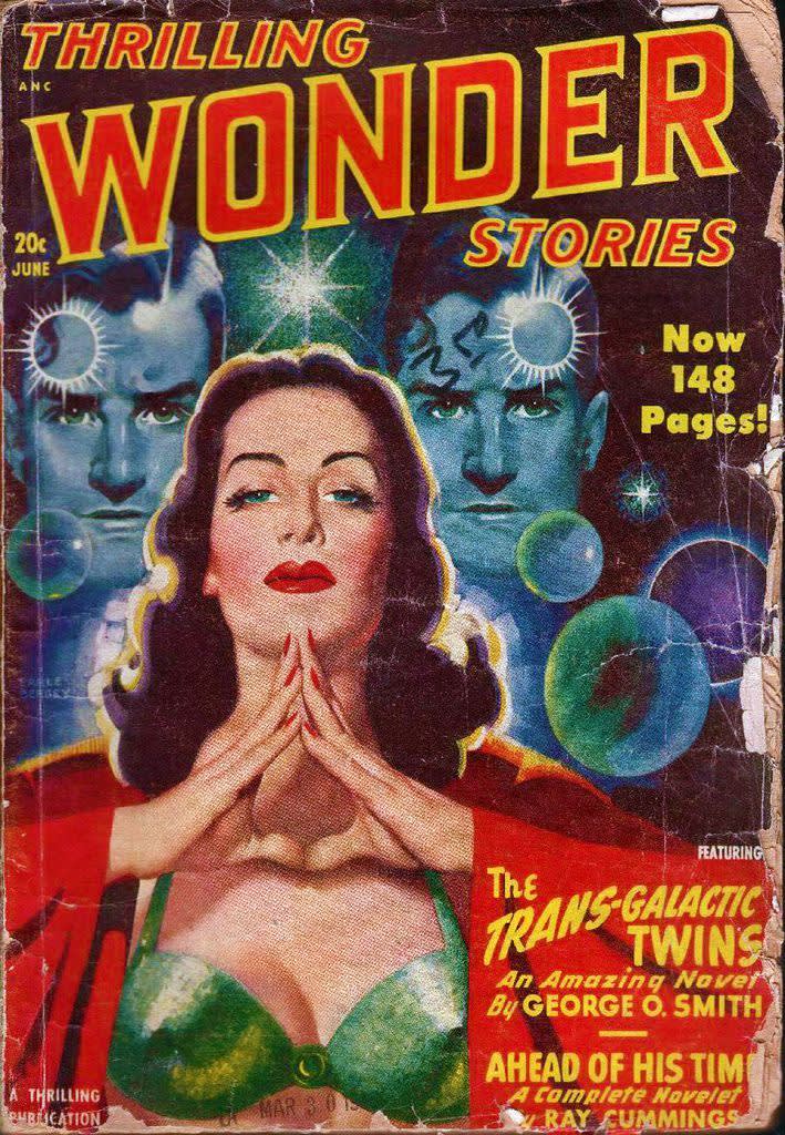  Thrilling Wonder Stories, Science Fiction Magazine, 1948 