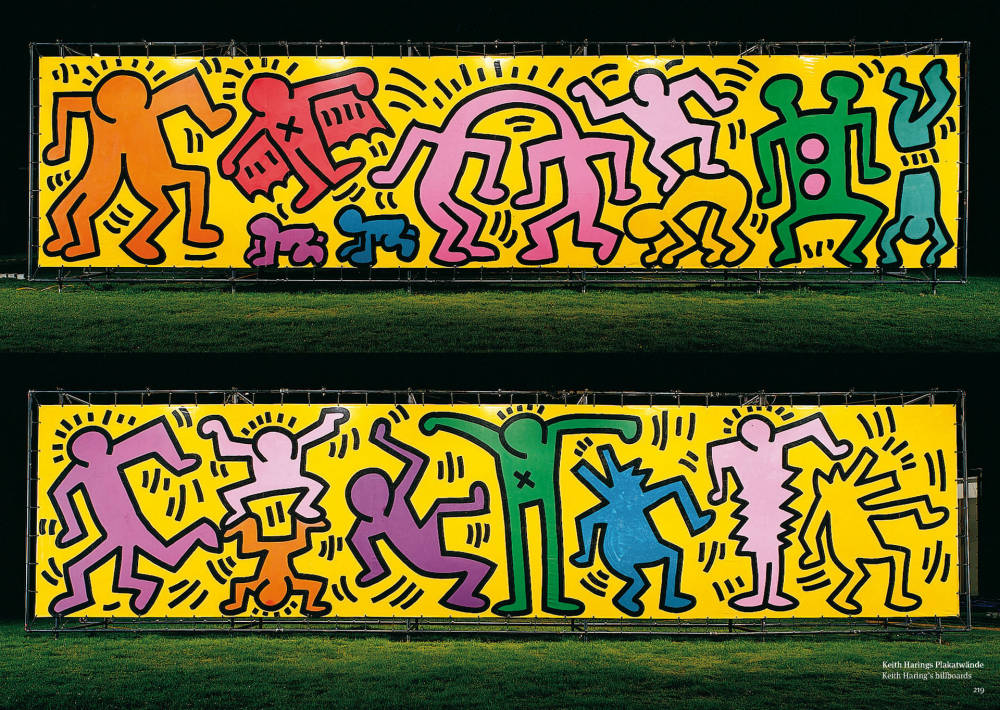  Keith Haring, "Luna Luna" Billboards 