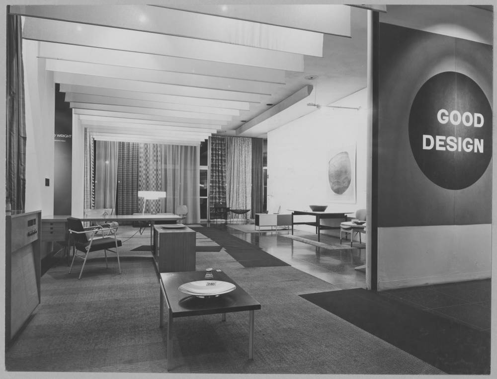  MoMA,  Installation view of the initial exhibition 'Good Design', November 27, 1951 