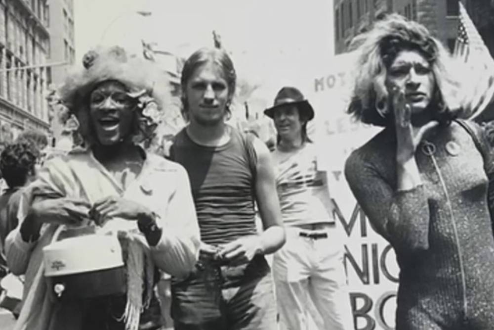  Marsha P. Johnson and Friends , Protesting in NYC 