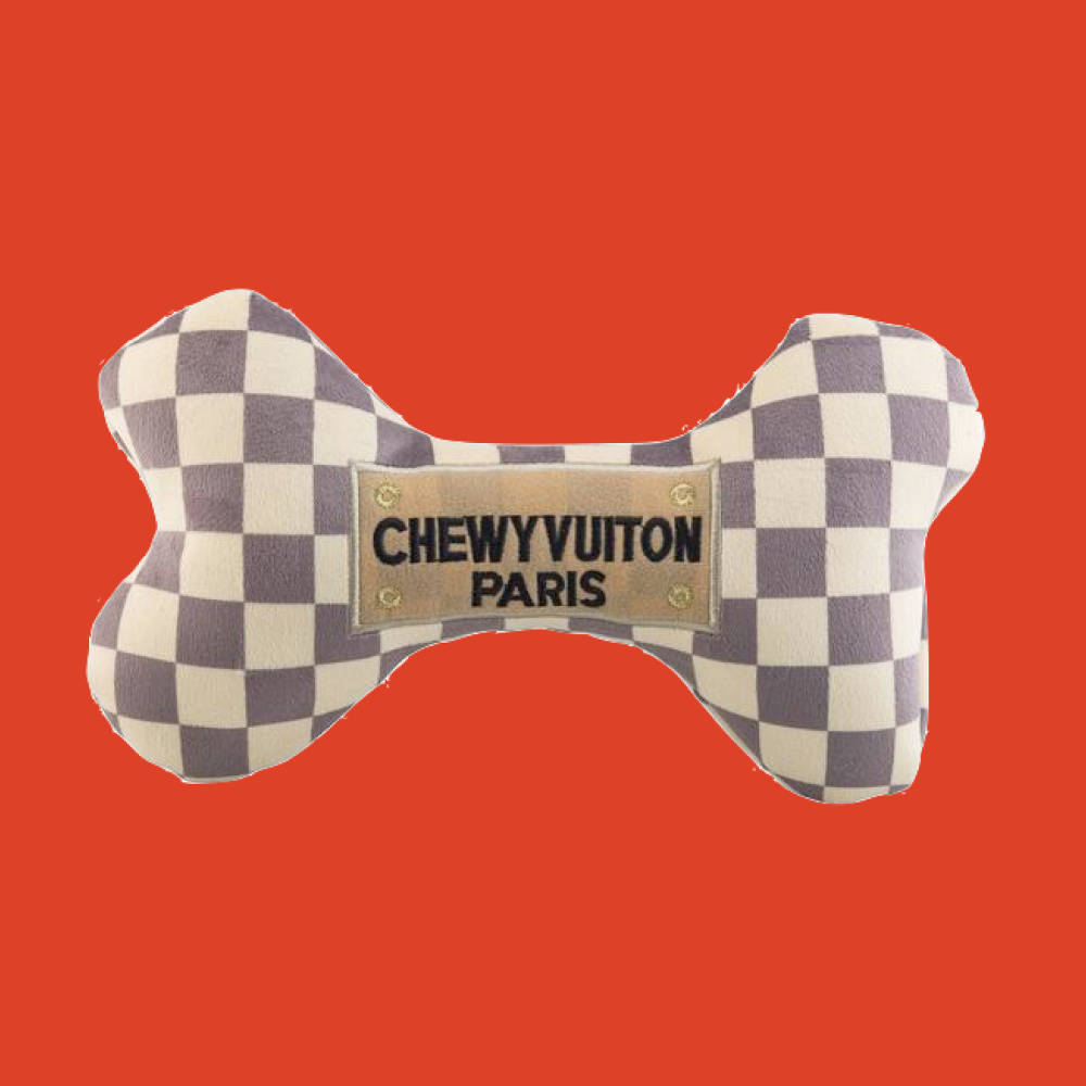  HAUTE DIGGITY DOG, Designer Parody Chew Toys - Chewy Vuitton 