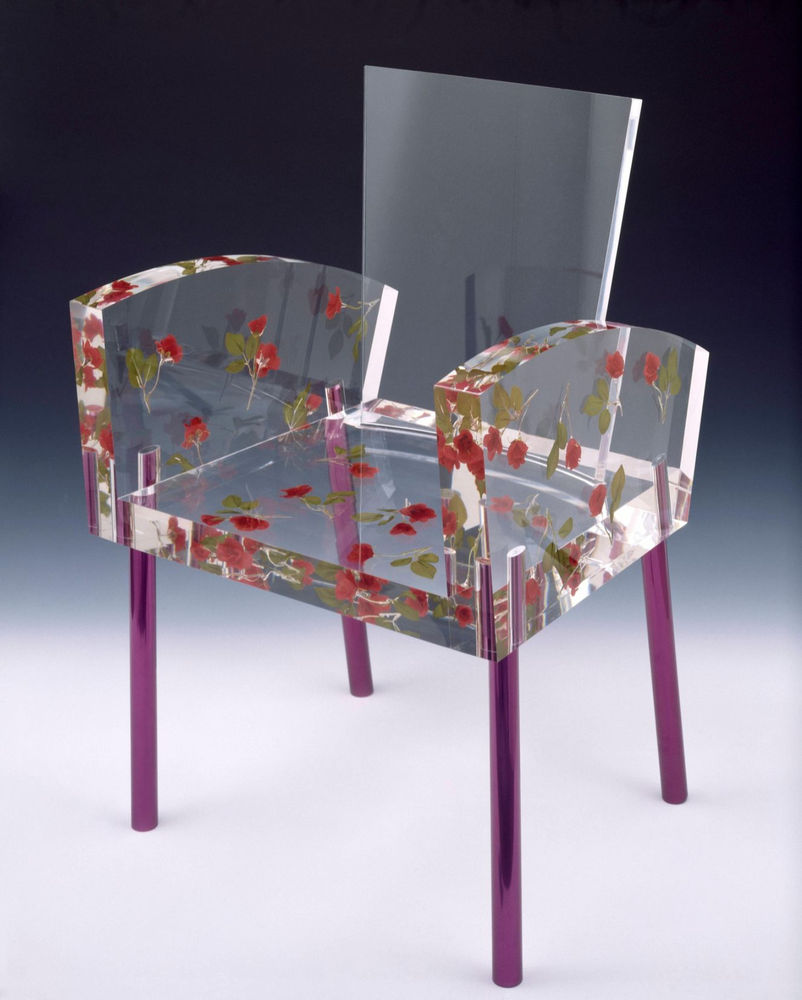  Shiro Kuramata, Miss Blanche Chair, 1988 
