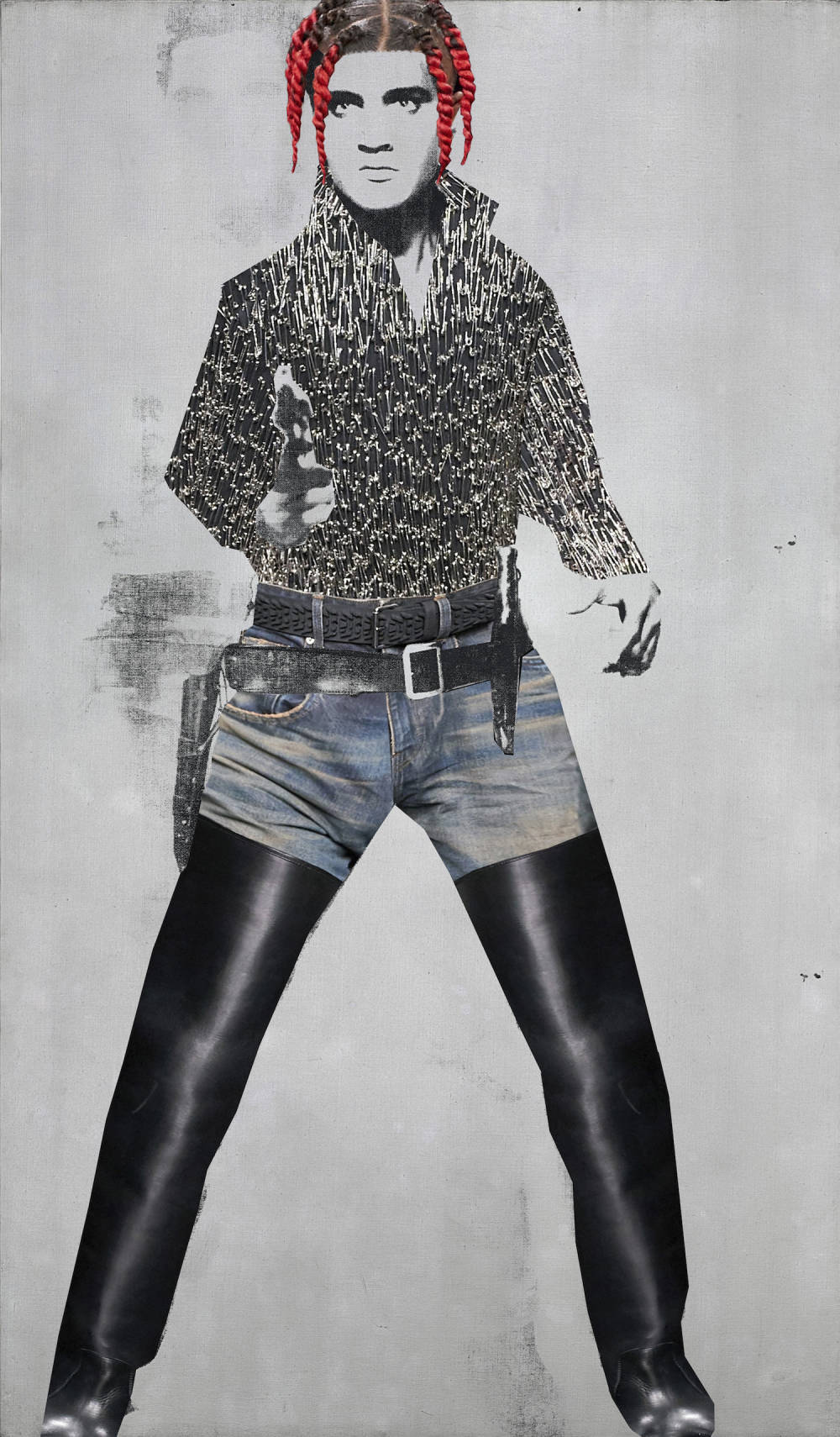  Andy Warhol, Double Elvis (in Balenciaga), 1963 