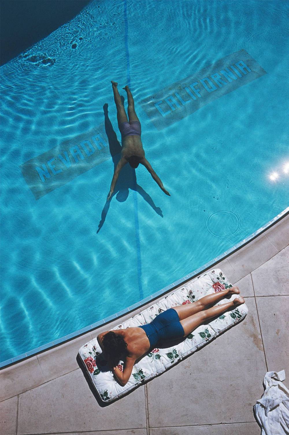  Slim Aarons, Pool Photograph, 1970s 