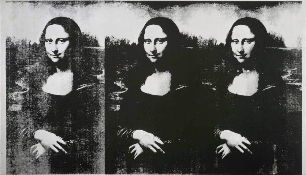 Andy Warhol, Triple Mona Lisa, 1963 