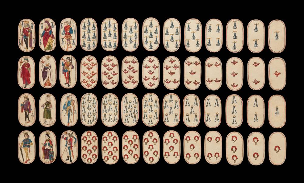  Cloister Playing Cards, South Netherlandish, 1475-80 
