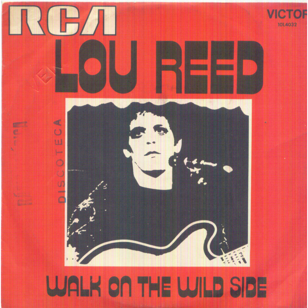  Lou Reed, Walk on the Wild Side, Album Cover  