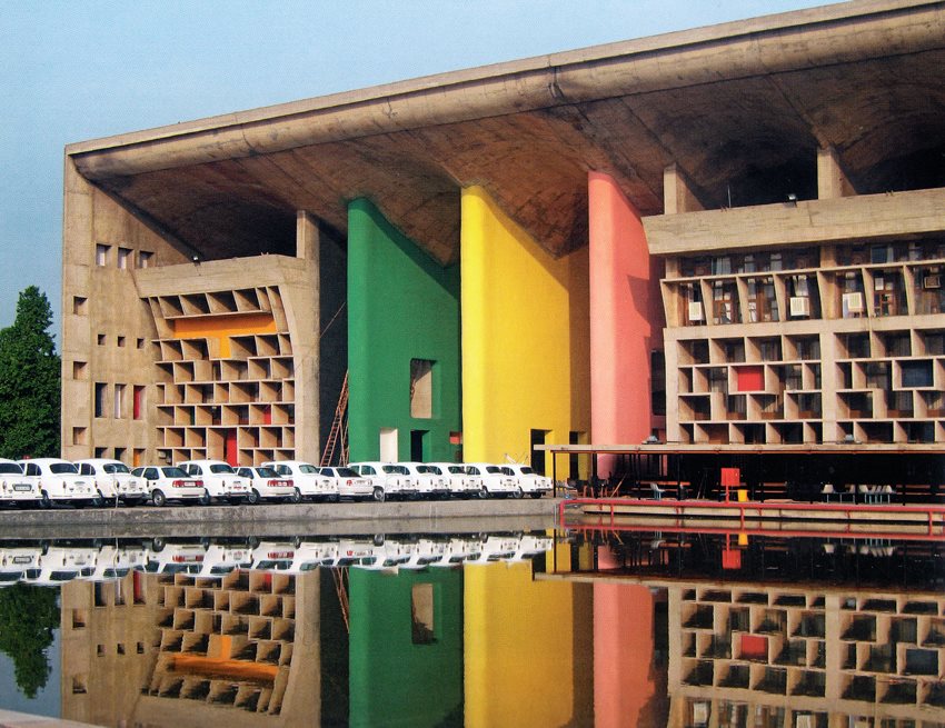 Le corbusier  palace of justice  chandigarh  india  1952