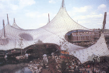  Frei Otto, West German Pavilion at the World Expo in Montreal, 1967 