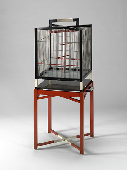 Pierre legrain  birdcage on stand  1922 23