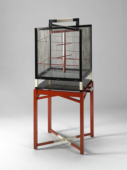 Pierre legrain  birdcage on stand  1922 23