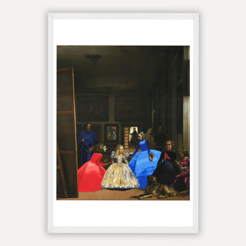 Las meninas  framed 