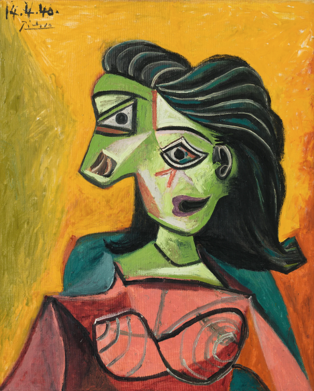  Pablo Picasso, Buste de Femme (Dora Maar), 1940 