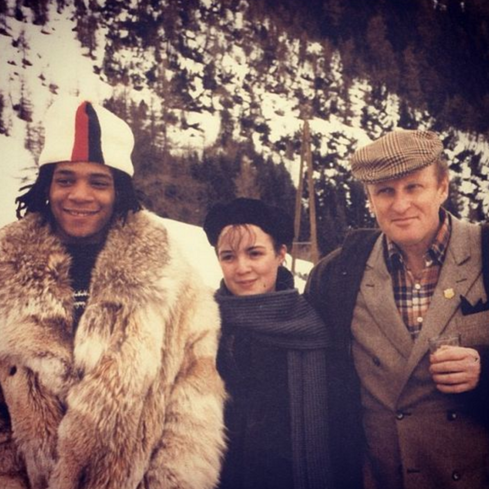  Jean-Michel Basquiat, Brooke Bartlett, Bruno Bischofberger, Saint Mortiz, 1982 